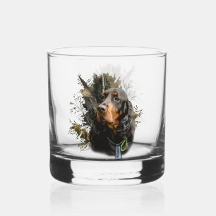 Gordon Setter  Whiskey Glass
