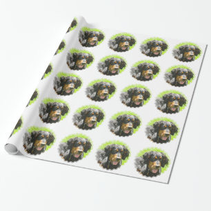 Gordon Setter Wrapping Paper
