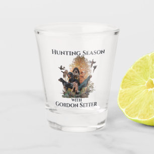 Gordon setters , Art    Shot Glass