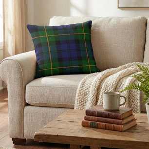 Gordon Tartan: Authentic Scottish Clan Plaid Cushion