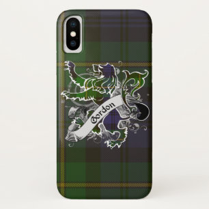Gordon Tartan Lion iPhone X Case