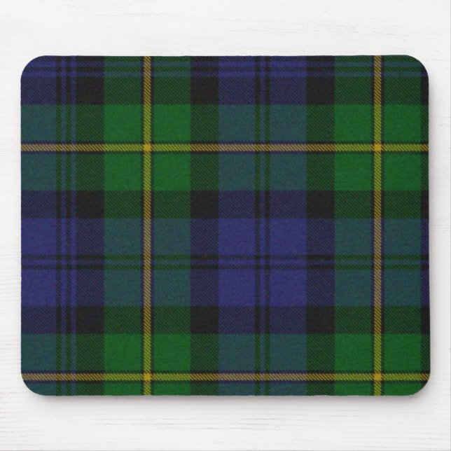 Gordon Tartan Plaid Mouse Pad (Front)