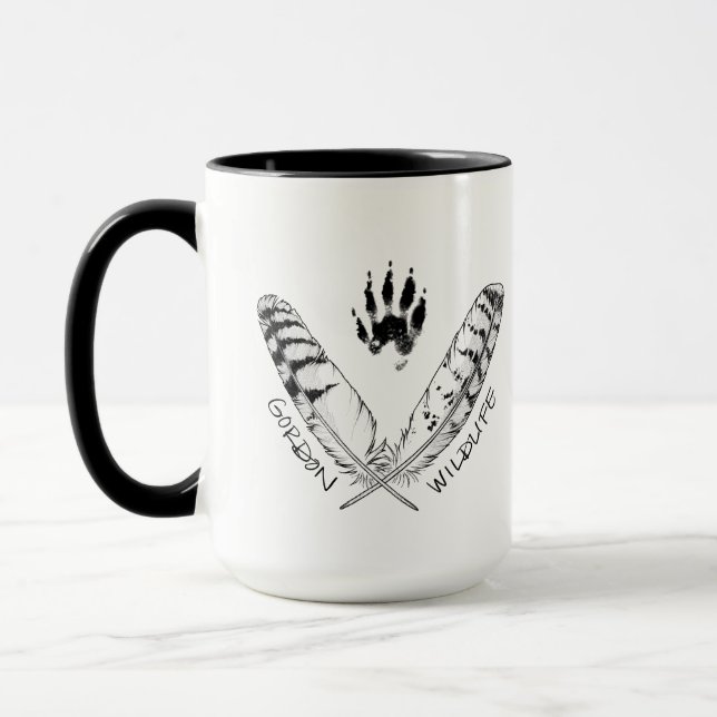 Gordon Wildlife Logo Coffee Mug (Left)