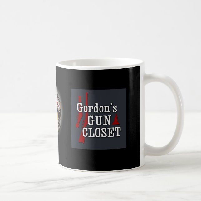 Gordon's Gun Closet mug (Right)