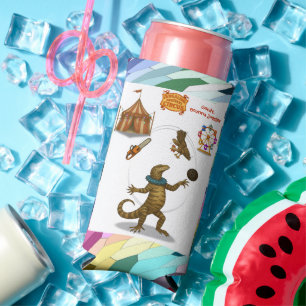 Gordy, goanna juggler seltzer can cooler