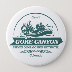 Gore Canyon (rafting 2) 10 Cm Round Badge