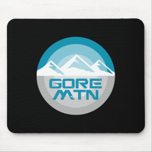 Gore Mountain Ny Graphic Vintage Snowboard Ski T Mouse Mat