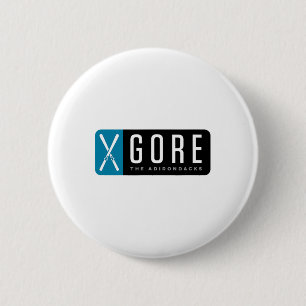 Gore Mountain Ski 6 Cm Round Badge