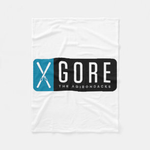 Gore Mountain Ski Fleece Blanket