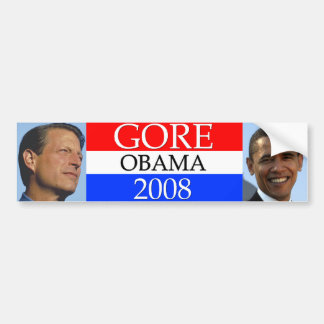 GORE Obama 2008 Bumper Sticker