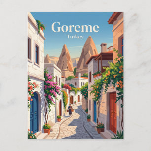 Goreme Alley Turkey Postcard