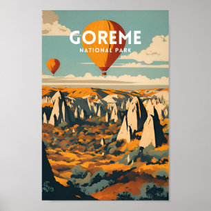 Goreme National Park Vintage Poster