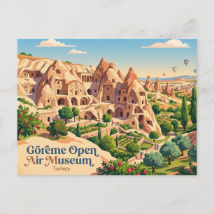 Goreme Open Air Museum Turkey Postcard
