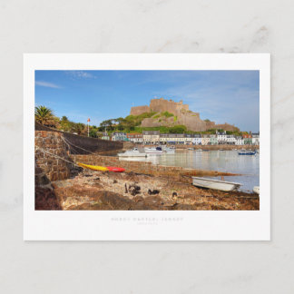 Gorey Castle, Jersey Postcard