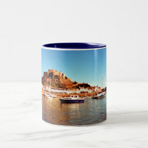 Gorey castle Two-Tone coffee mug