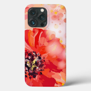 Gorgeous abstract floral iPhone 13 pro case