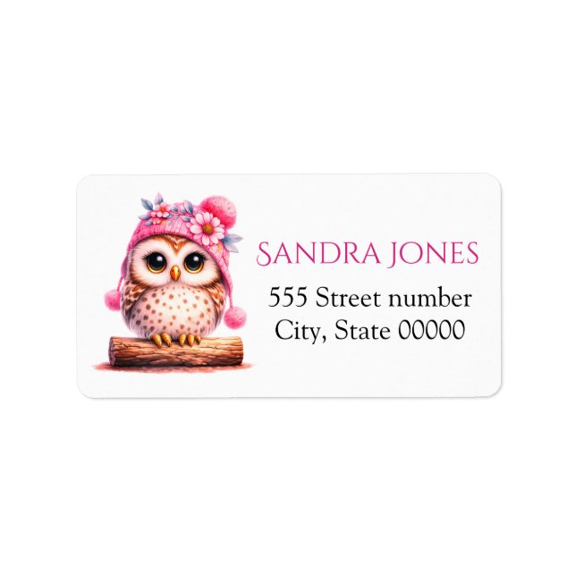 Gorgeous address labels  (Front)
