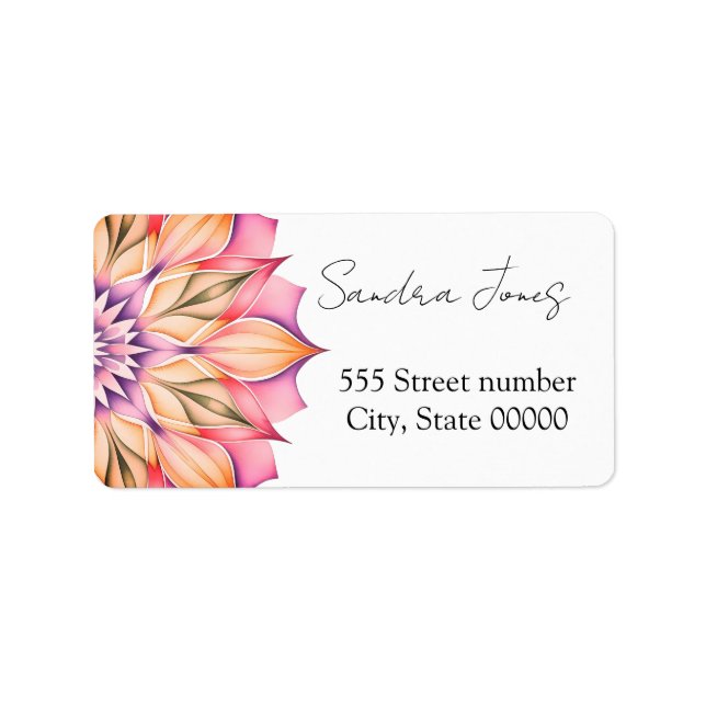 Gorgeous address labels (Front)
