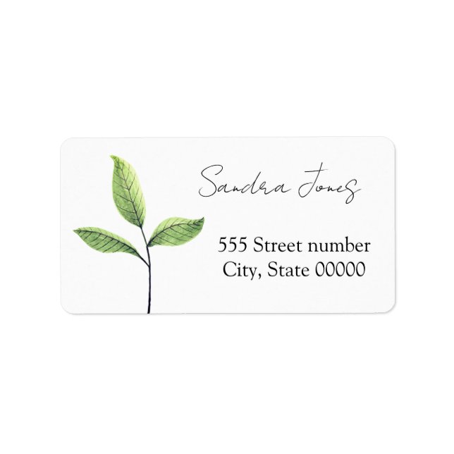 Gorgeous address labels (Front)