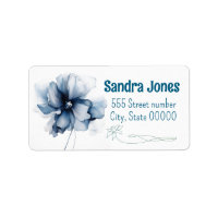 Gorgeous address labels floral