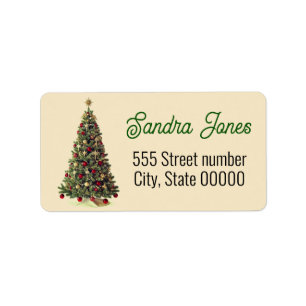 Gorgeous address labels holiday