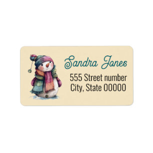 Gorgeous address labels holiday