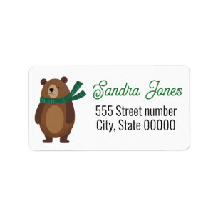 Gorgeous address labels holiday