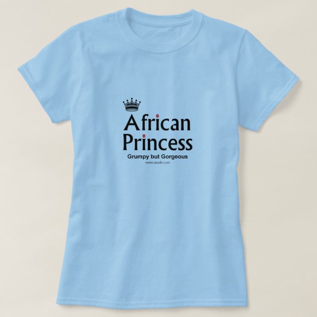 gorgeous african princess T-Shirt (Design Front)
