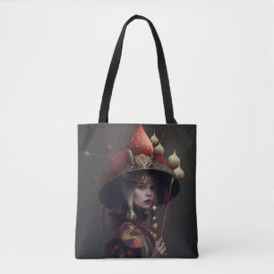 Gorgeous Amanita Mushroom Witchy Tote Bag