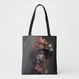 Gorgeous Amanita Mushroom Witchy Tote Bag