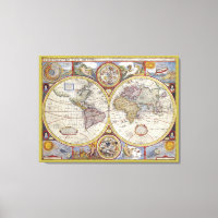 Gorgeous Art Old world Vintage map