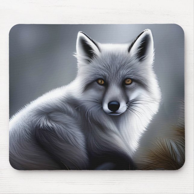 Gorgeous Artic Fox  Mouse Mat (Front)