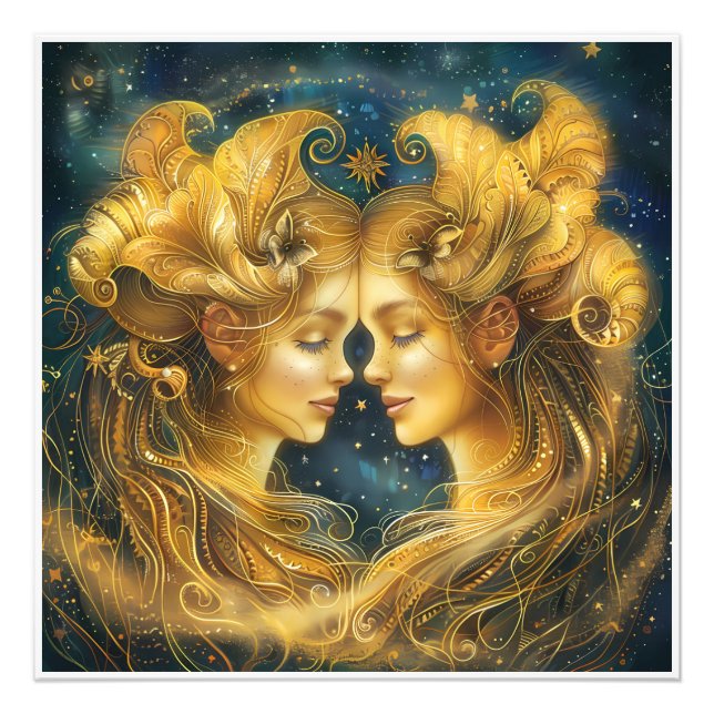 Gorgeous Astrology Zodiac Birth Sign (Front)