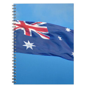 GORGEOUS AUSTRALIAN FLAG NOTEBOOK