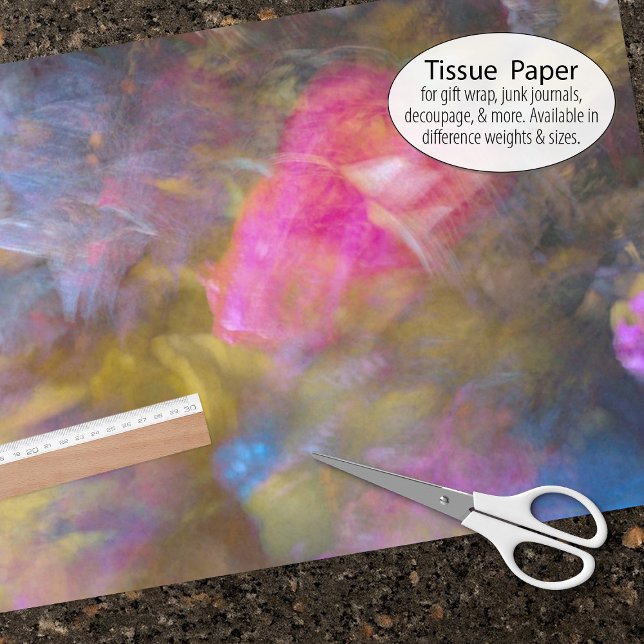 Gorgeous Autumn Leaf Colours Abstract Tissue Paper (Tissue paper for gift wrap and decoupage)