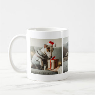 Gorgeous Awesome Christmas Photo Collage Mug