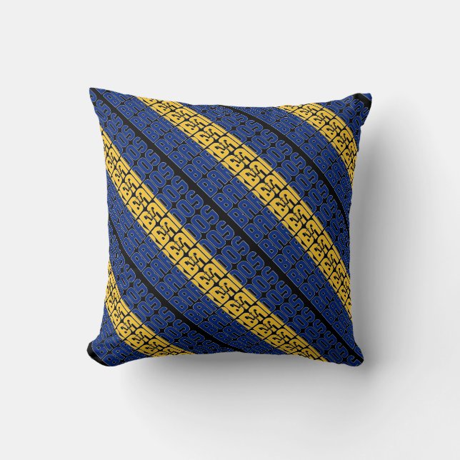Gorgeous Barbados National Flag Cushion (Front)