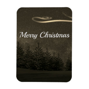 Gorgeous, Beautiful Sparkly Christmas Magnet