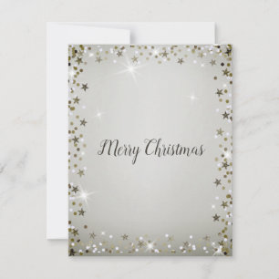 Gorgeous, Beautiful Sparkly Holiday Card