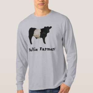 Gorgeous Belted Galloway Steer Cutout T-Shirt