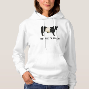 Gorgeous Belted Galloway Steer Cutout T-Shirt Hoodie
