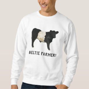 Gorgeous Belted Galloway Steer Cutout T-Shirt Sweatshirt