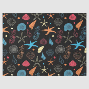 Gorgeous black beachy tissue paper