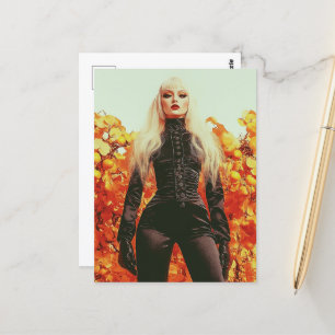 Gorgeous Blonde Woman Postcard