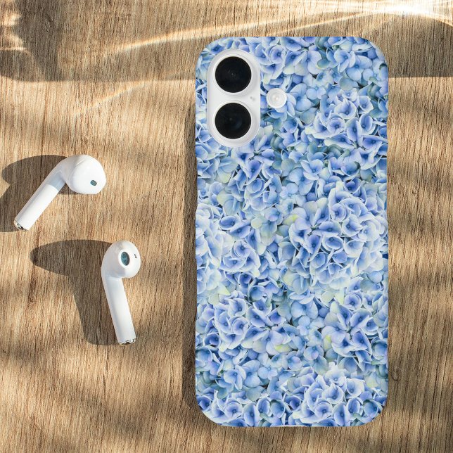 Gorgeous blue hydrangeas - floral pattern  Case-Mate iPhone case (Creator Uploaded)