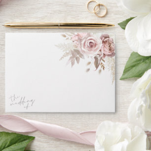 Gorgeous Blush Floral the wedding of Envelope