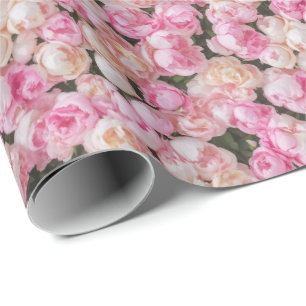 Gorgeous Blushing Roses Gift Wrap