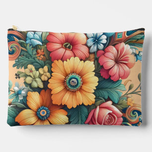 Gorgeous Bouquet of Flowers Accessory Pouch