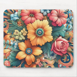 Gorgeous Bouquet of Flowers Mouse Mat