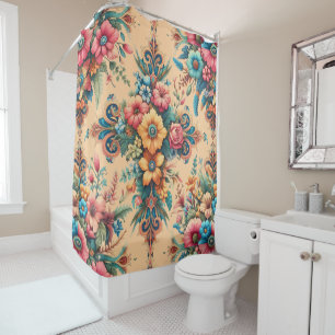 Gorgeous Bouquet of Flowers Shower Curtain